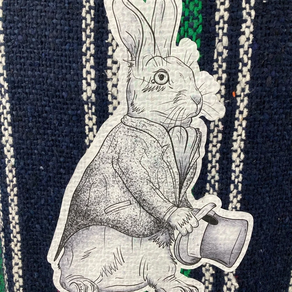 XL White Rabbit Baja Hoodie - Picture 4 of 4